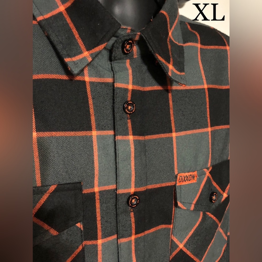 Dixxon Heritage, Original Pre-Pleat ‘OG’,
Mens XL. Black, Gray, and Orange.